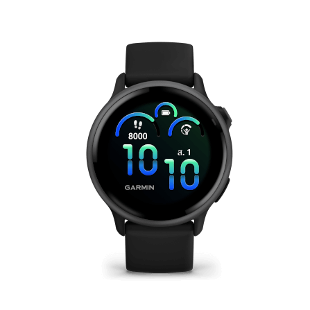 นาฬิกาสมาร์ทวอทช์ GARMIN VIVOACTIVE 6 สี SLATE WITH BLACK BAND_1